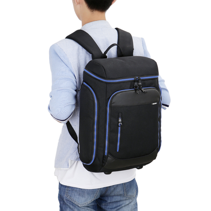 High Quality Large Capacity 15.6 Inches Black Laptop Bag-China Backpack ...
