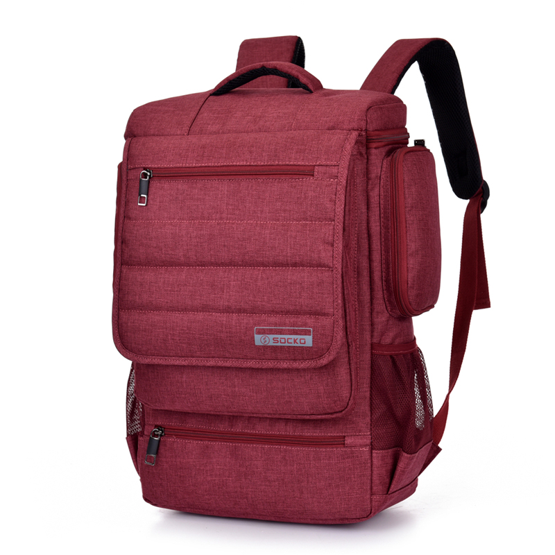 Canvas Laptop Bag Unisex Fancy Waterproof Large Capacity-China Backpack ...