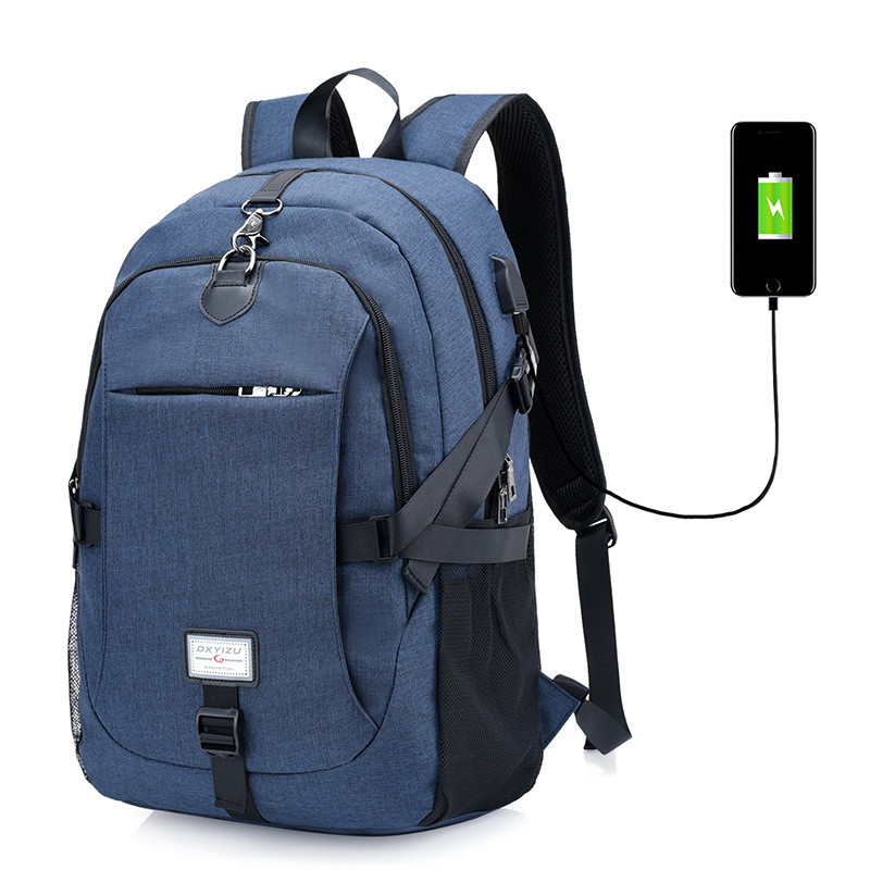 Outdoor Travel External USB Charging Port Backpack Bag-China Backpack ...